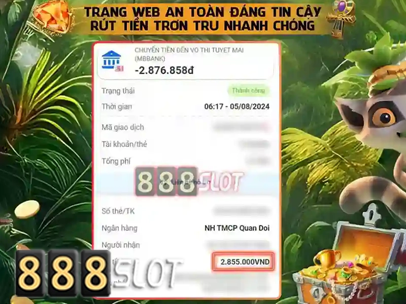 888slot: Trải nghiệm chơi slot trực tuyến an toàn và thú vị
